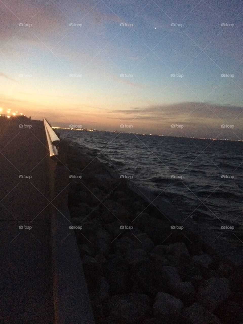 Nothing like a morning workout by the ocean on the causeway. There’s some motivation when you get up dark and early and see this. 