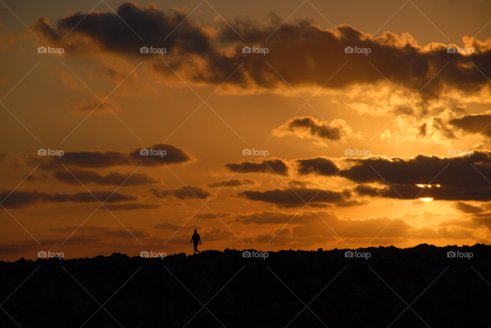 lovethisone sunset silhouette israel by oren_chen