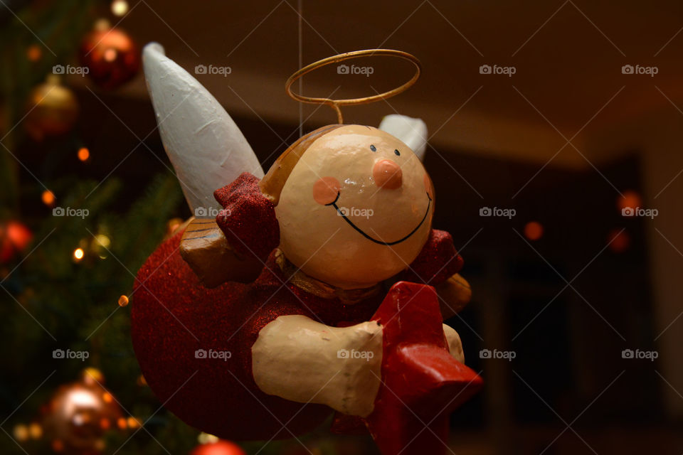 Christmas angel decoration