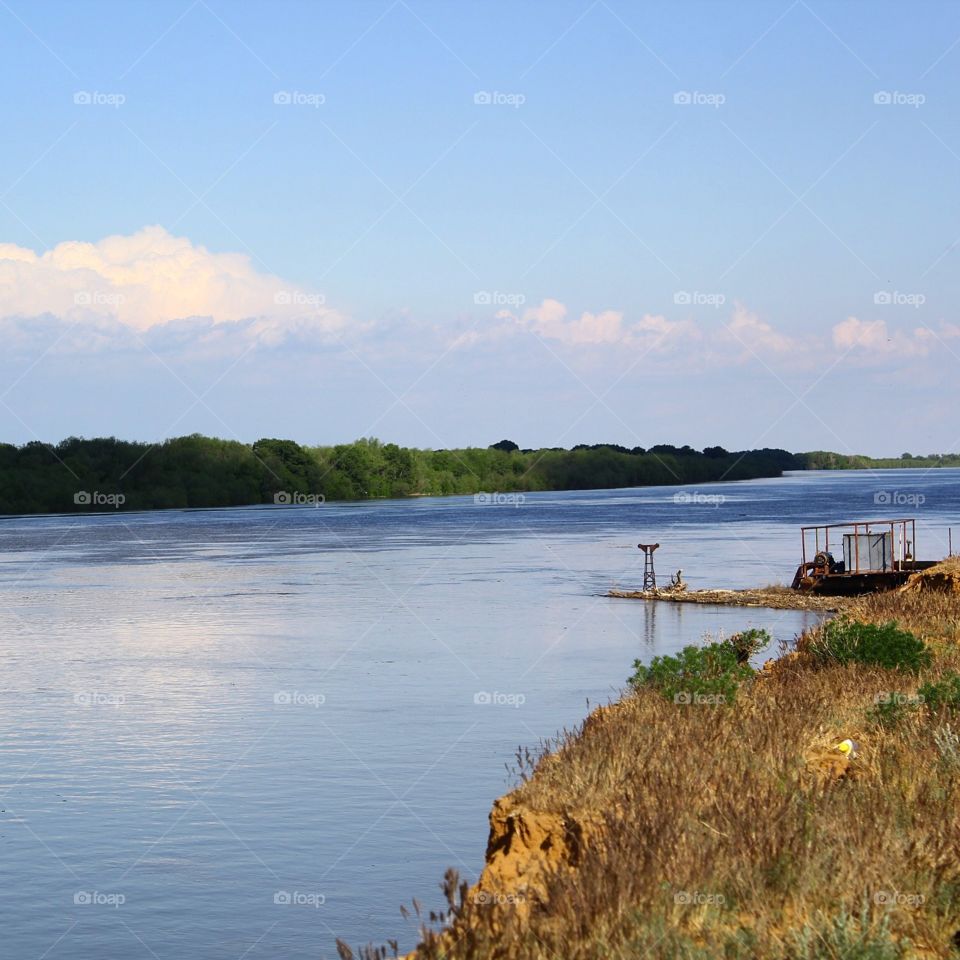 Volga river