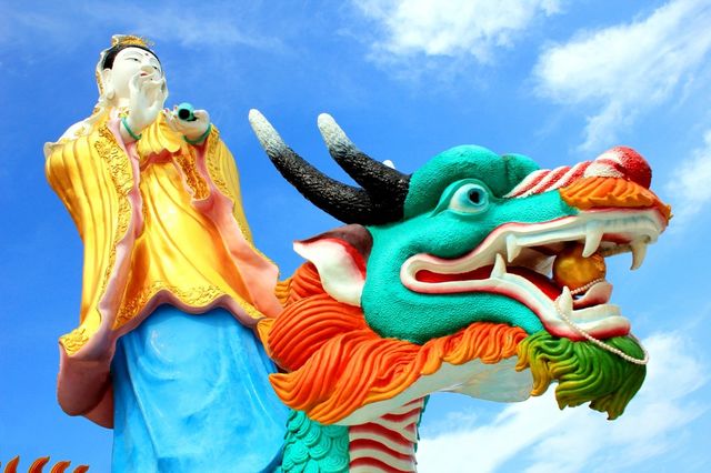 colorful dragon