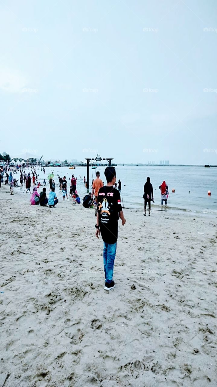 Ancol Dream Park is the largest recreational place in Indonesia.