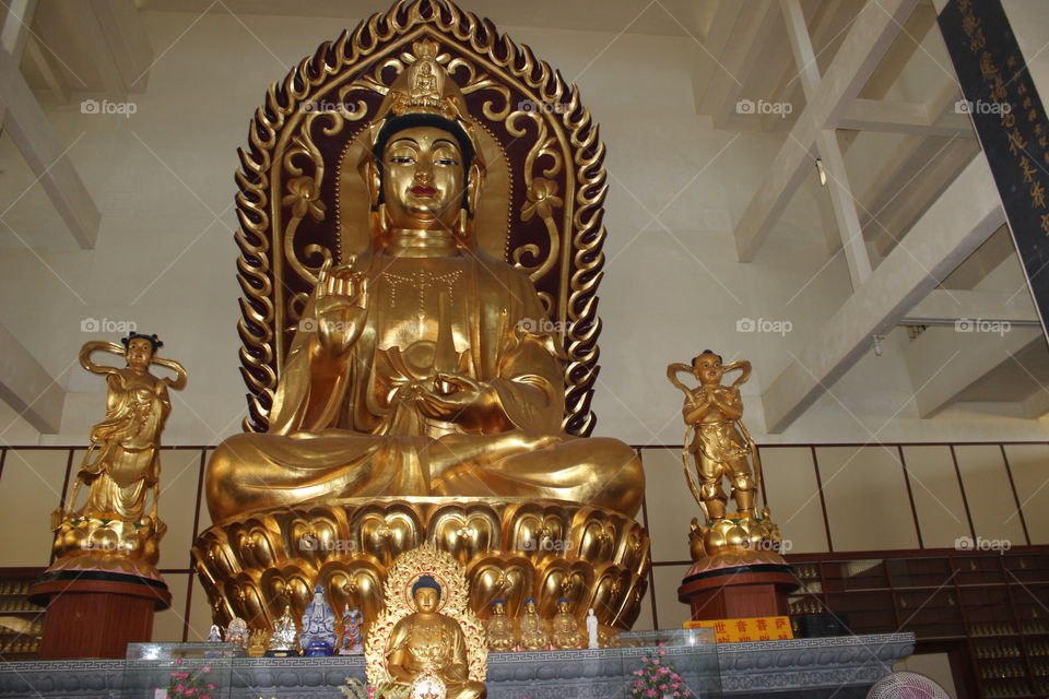 statue of Buddha In Tanjung Pinang