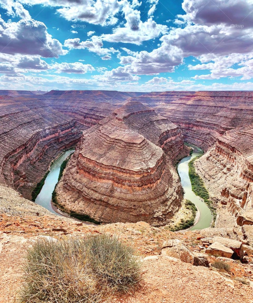 natural sky water mountain