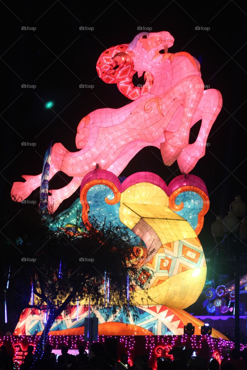 The main lamp of the Lunar New year's Lantern Festival