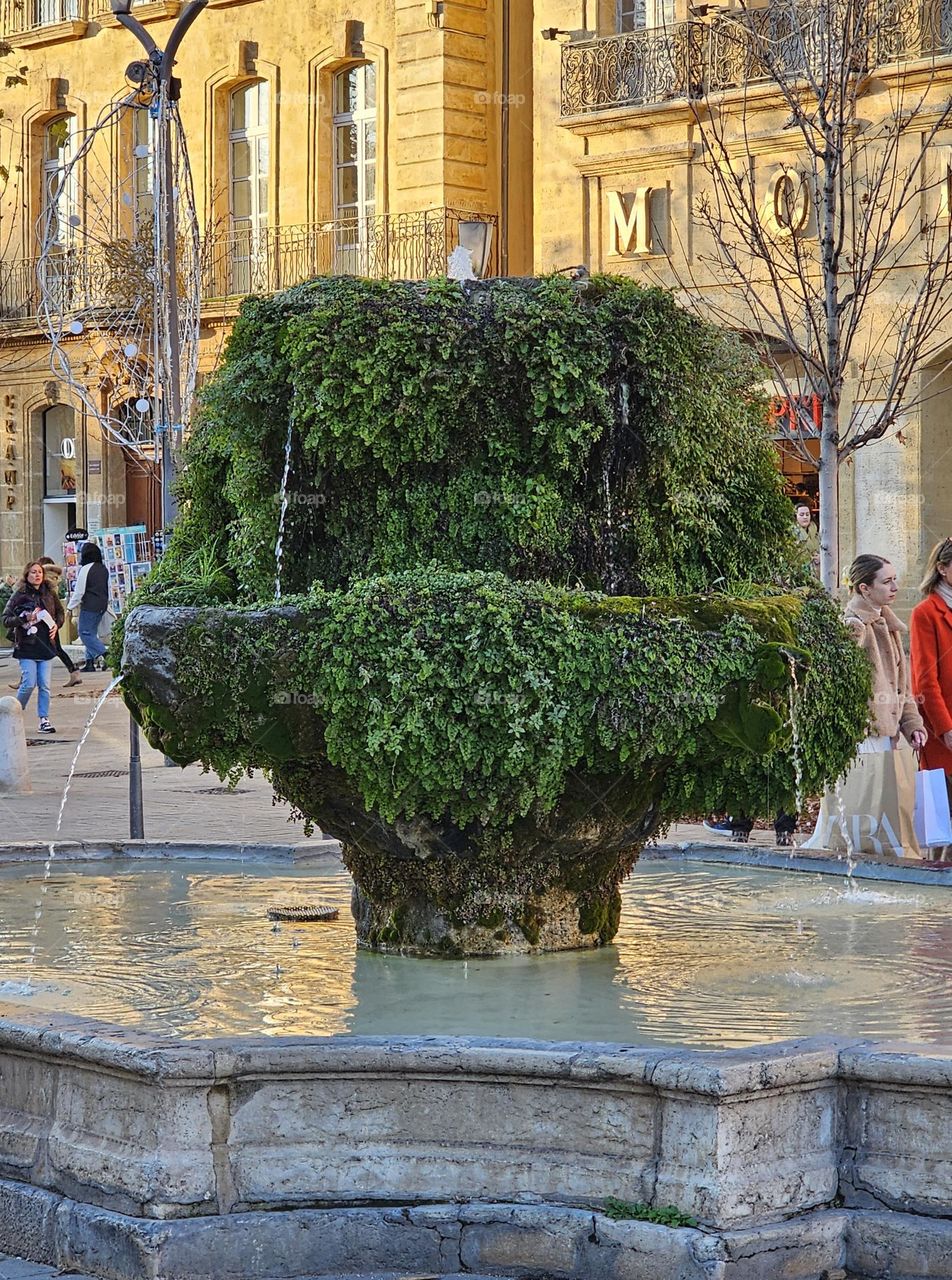 fontaine à Aix-en-Provence