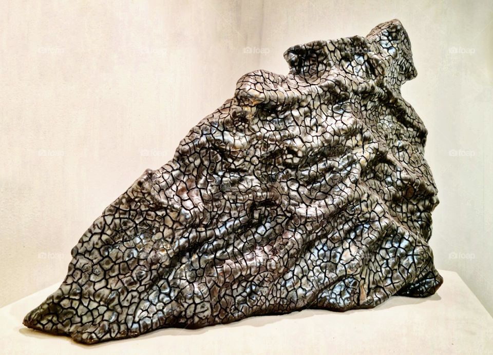 Extrusion 01 (ceramic) by Michael Rice