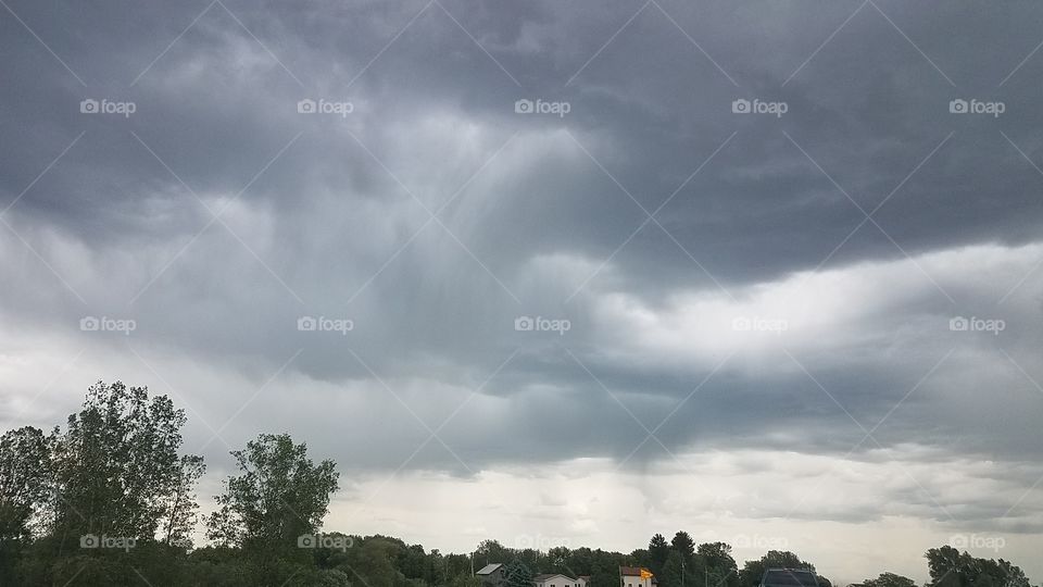 Storm clouds