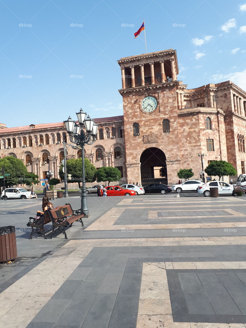 Armenia,Yerevan-platform of the Republic