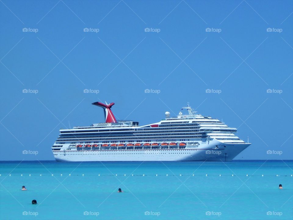 Carnival Freedom in the Bahamas