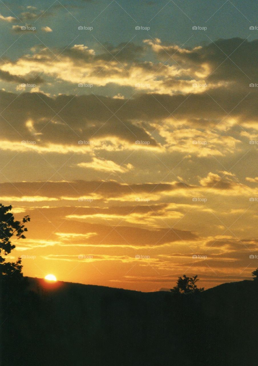 Beautiful sunrise in Canaan Valley