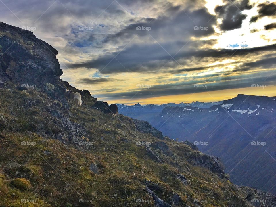 Mountains of north- Norway 