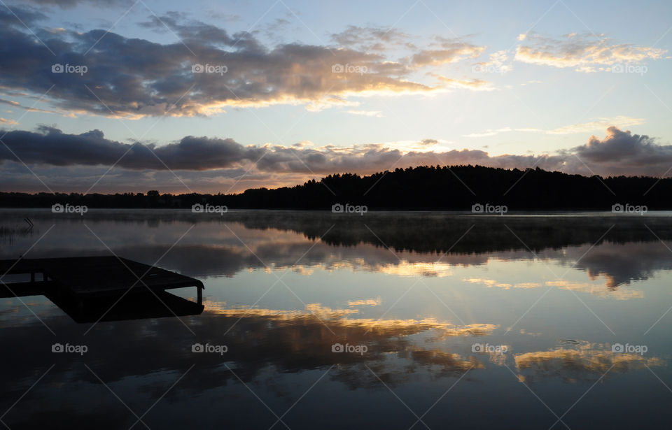 sunrise silhouettes