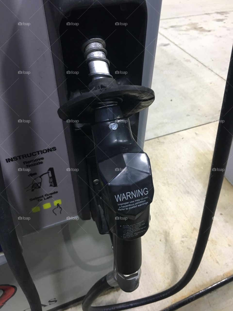 Gas pump nozzle 