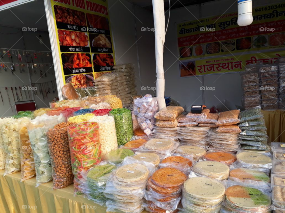 beekaner  bhujia shop