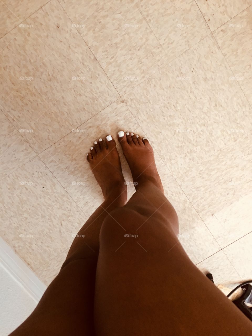 Freshly painted toes 😌