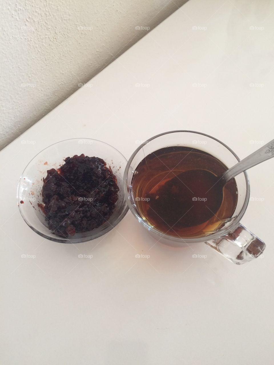 Tea and jam