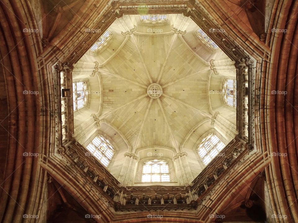 The lights of the cathedral