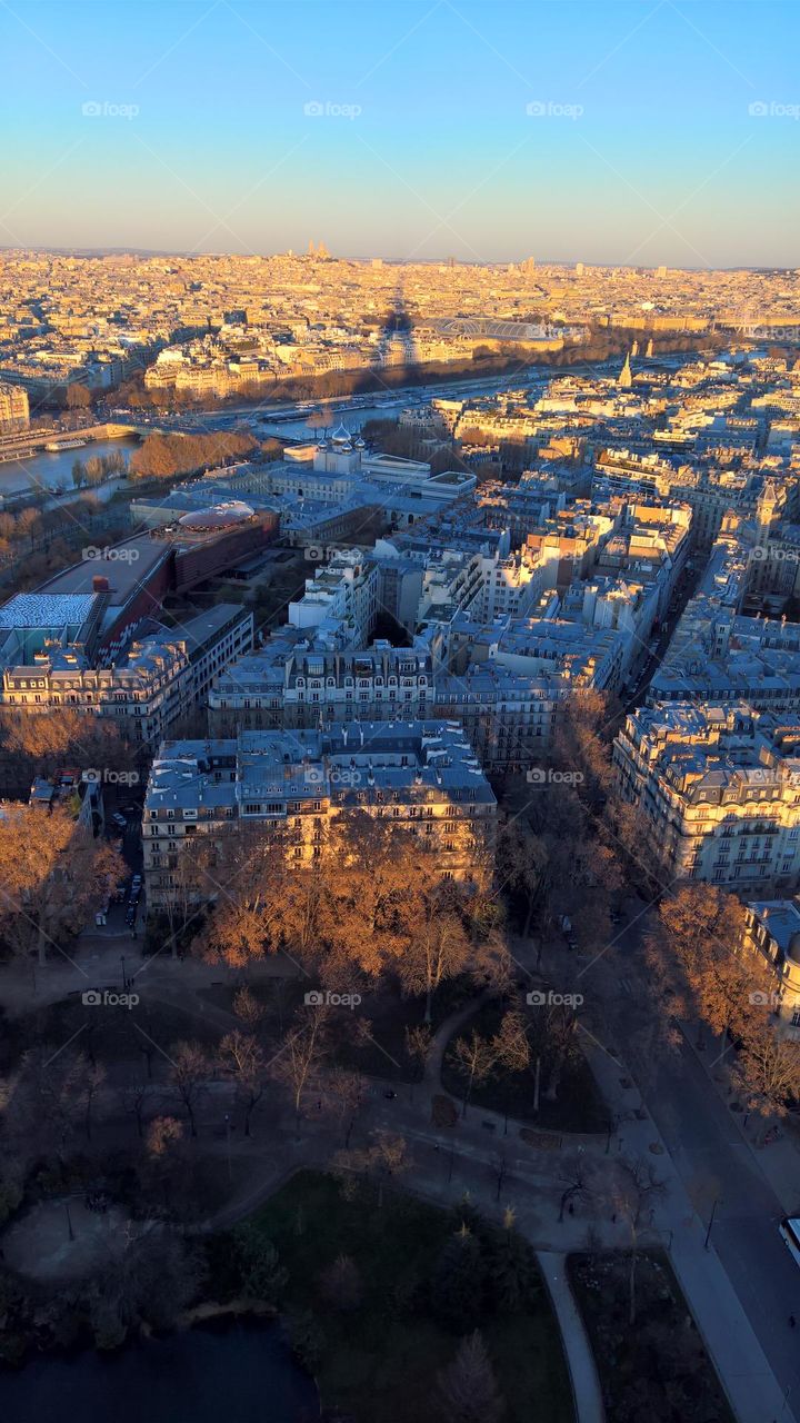 under the Eiffel Tower 