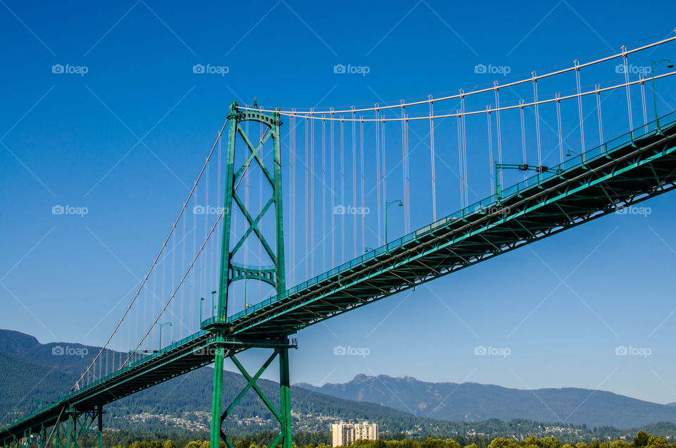 Lions Gate Bridge in Vancouver, British Columbia, Canada