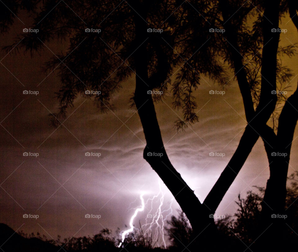 scottsdale az storm arizona lightning by ttrout