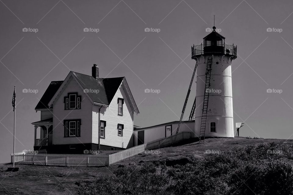 Cape Neddick light