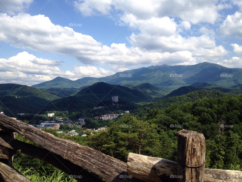 sky nature clouds mountains by digiscott