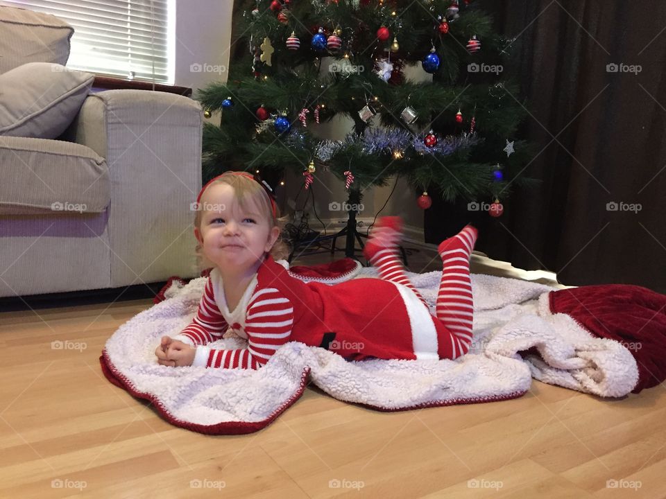 Christmas toddler dress up