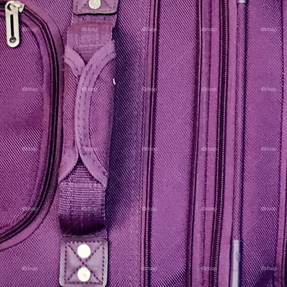 Purple Luggage