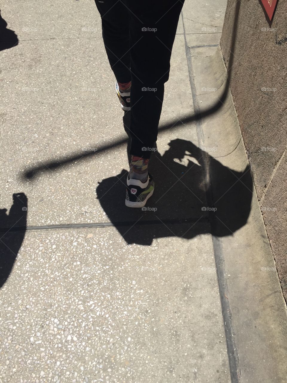 Foot, People, Street, Pavement, Footwear