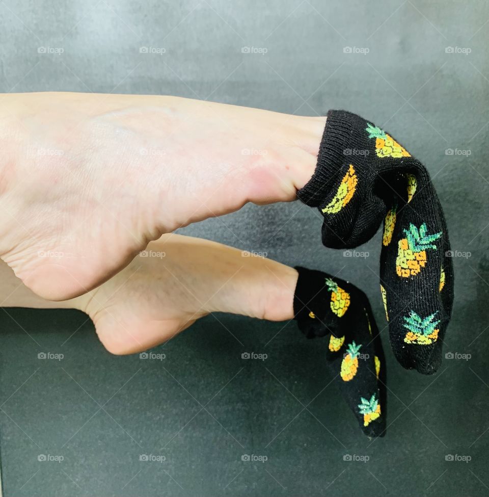 Is my sock falling off? 