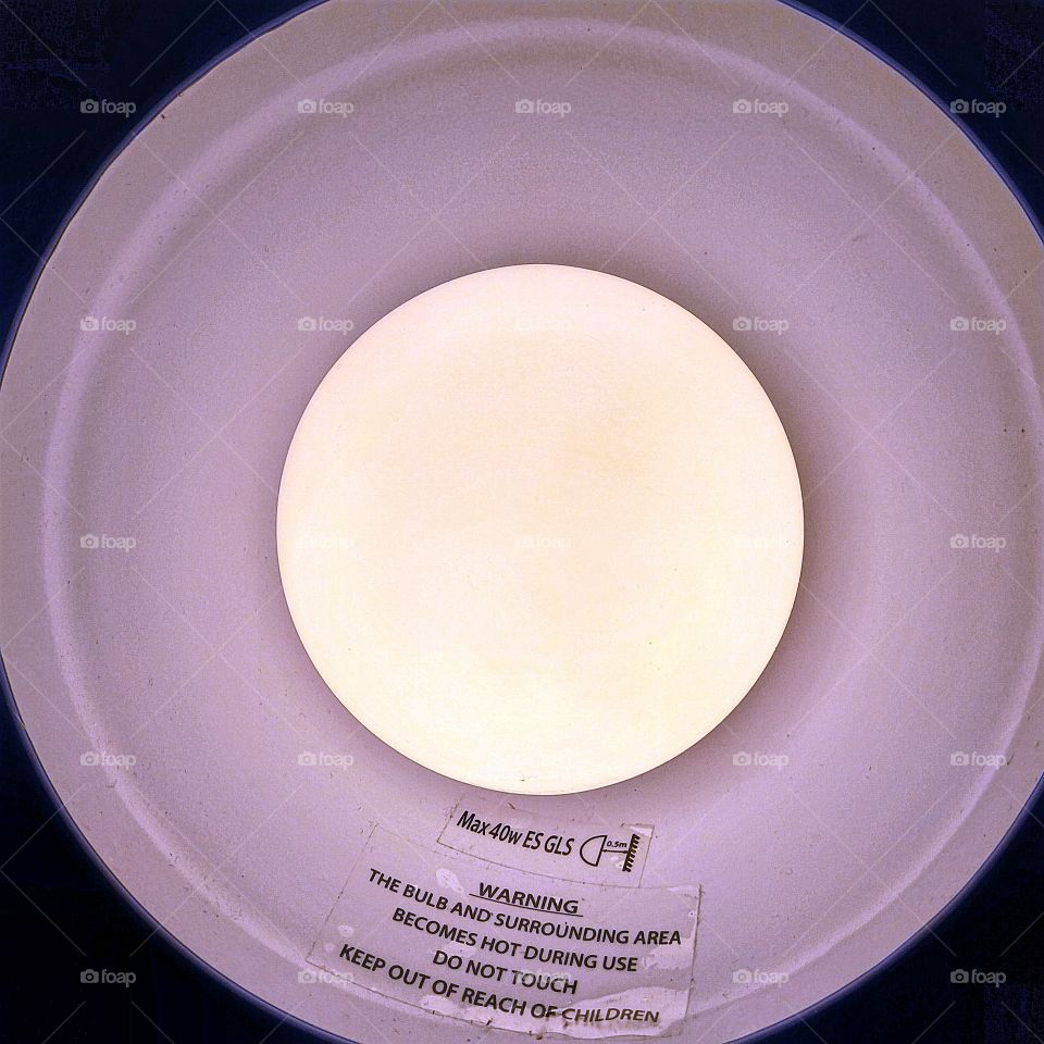 led light bulbs in a lamp