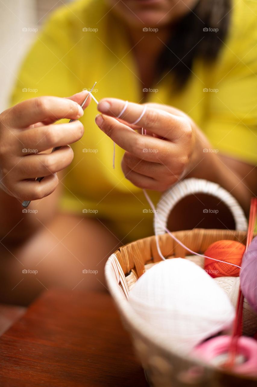 Crocheting