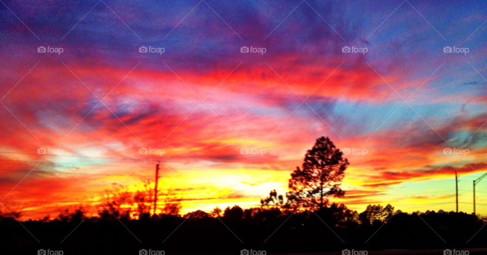 colors sunset clouds by dustinrogers