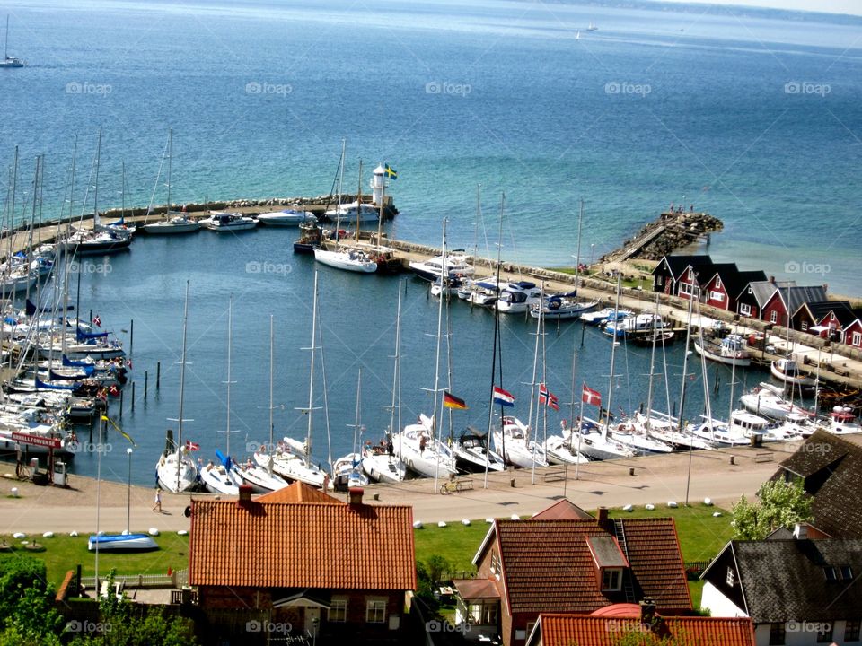 Harbor at the Island of Ven, Sweden