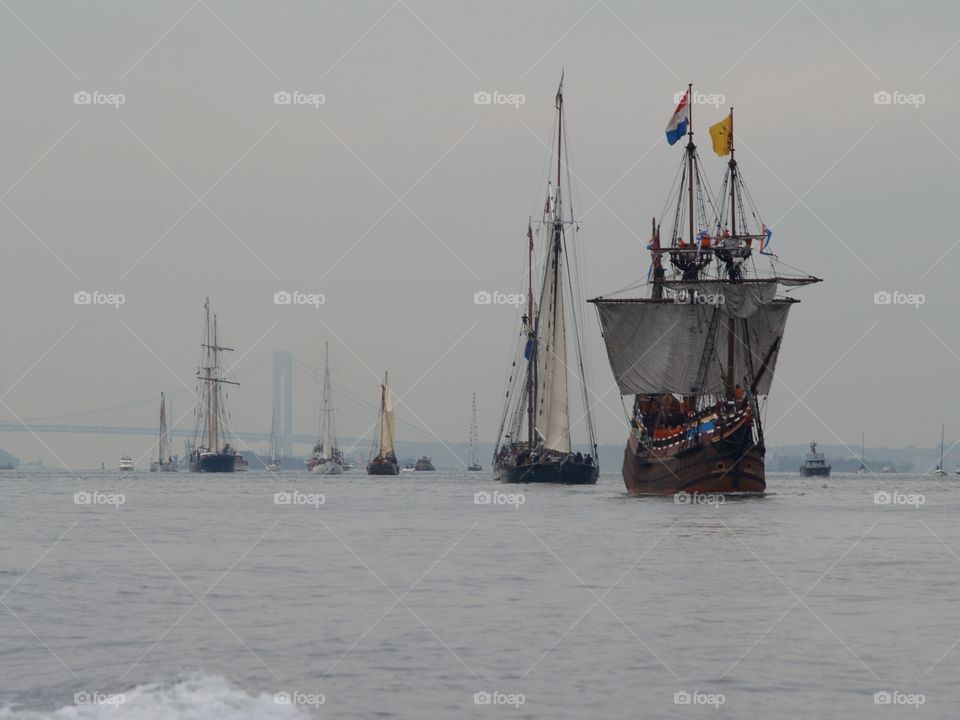 Sailing on the Hudson 