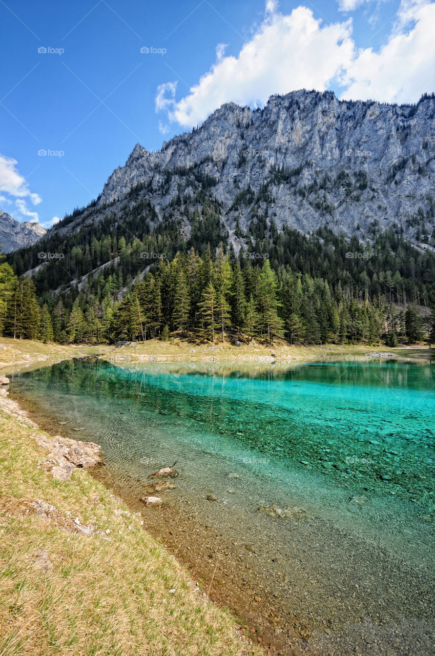 Scenic view of lake at Styria, Austria