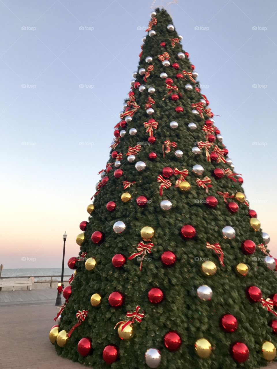 Christmas by the sea