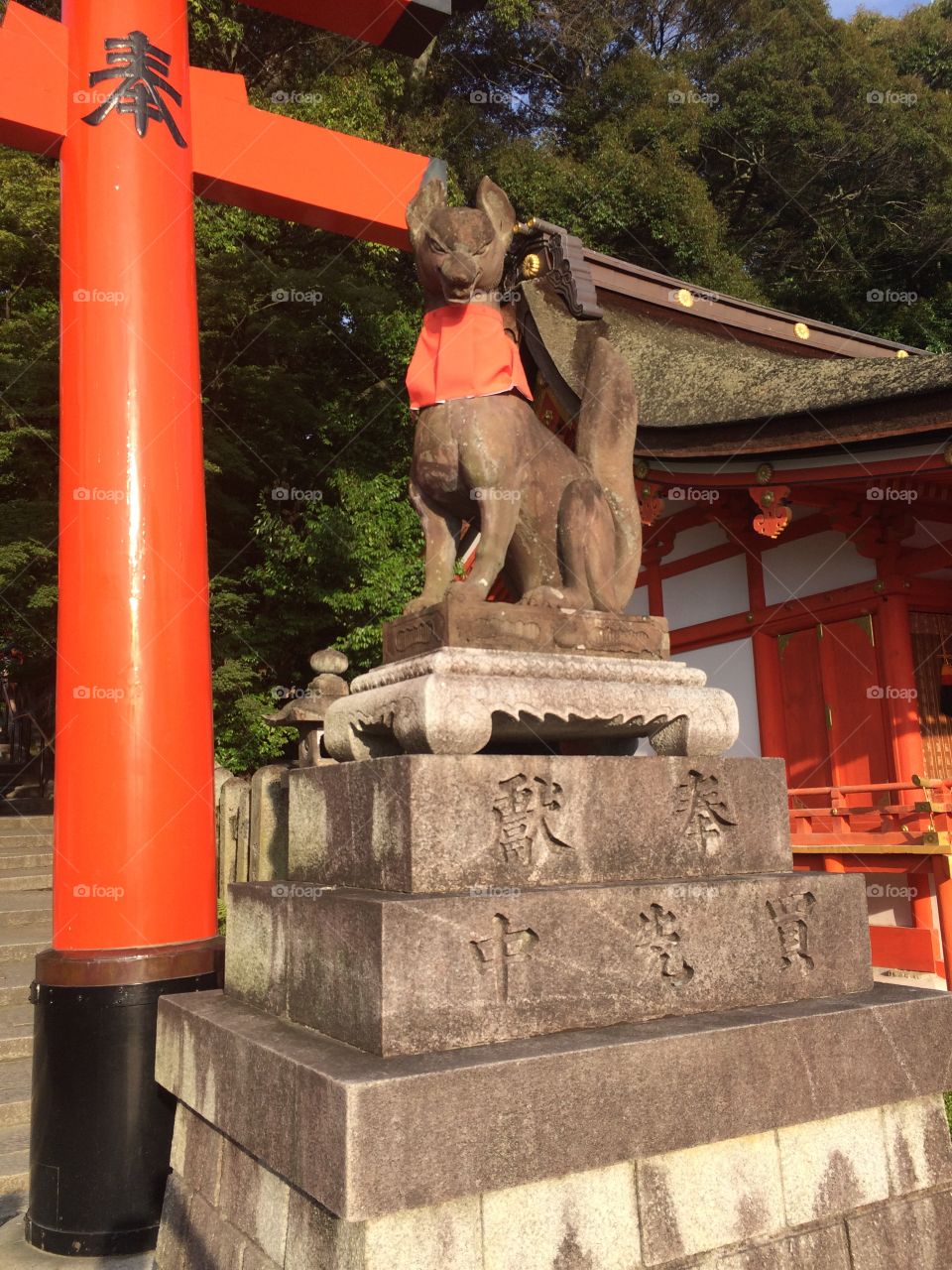 Japanese temple  Fushimi Inari Taish
