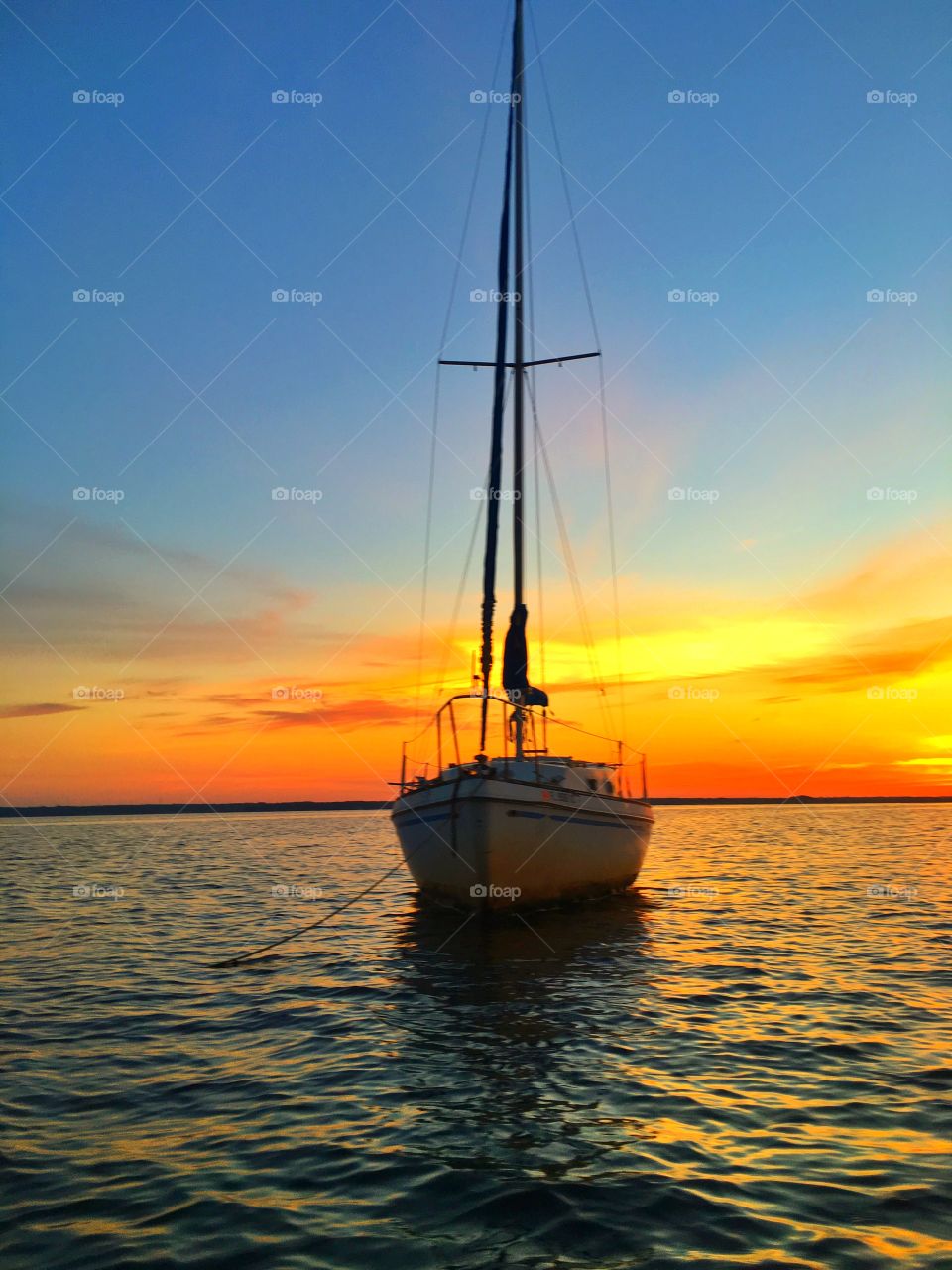 Sailboat, Water, No Person, Watercraft, Sea