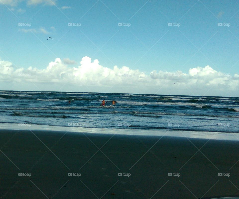 Beautiful evening on the Gulf coast