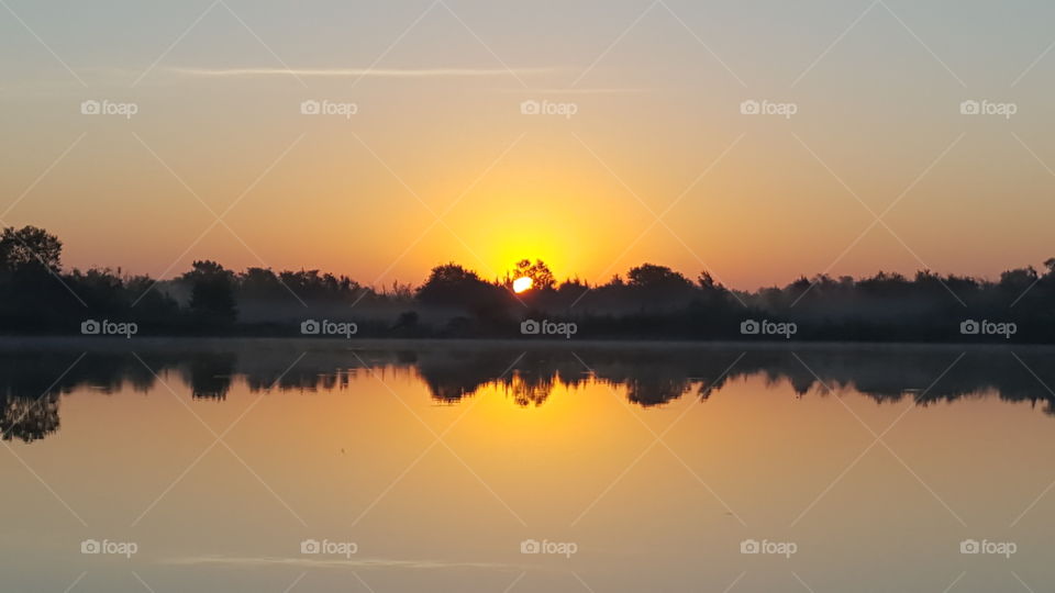 Sunrise At Kitchen Lake