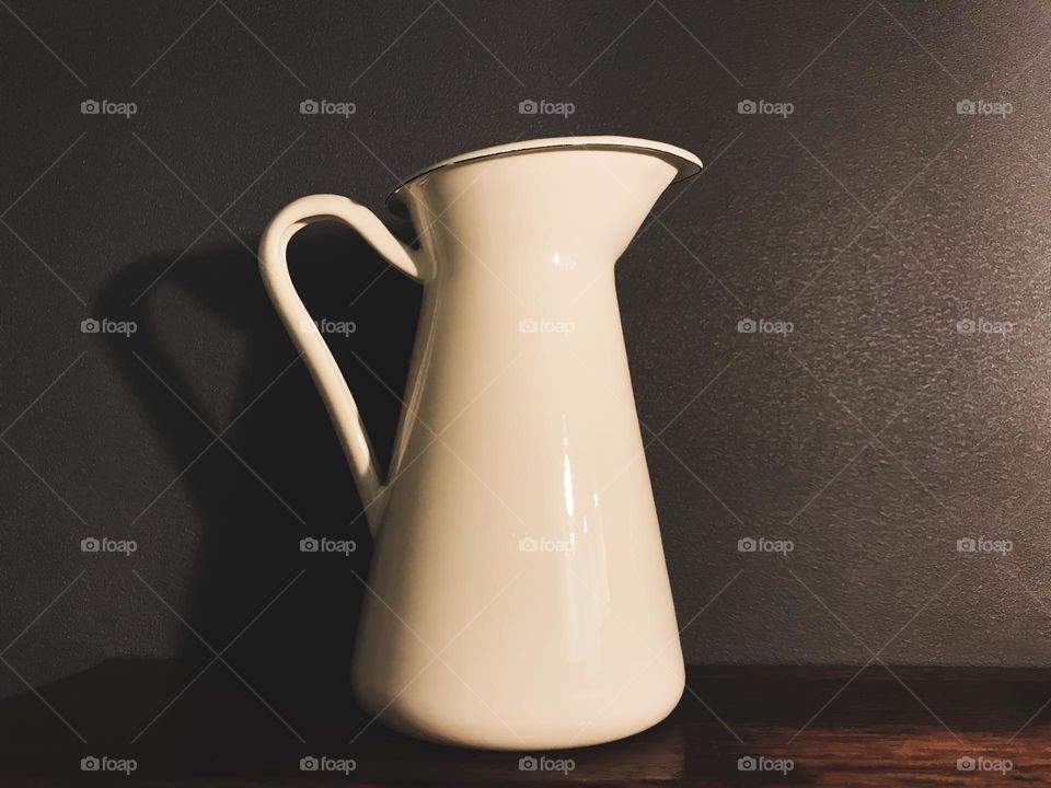 Vase on the shelf