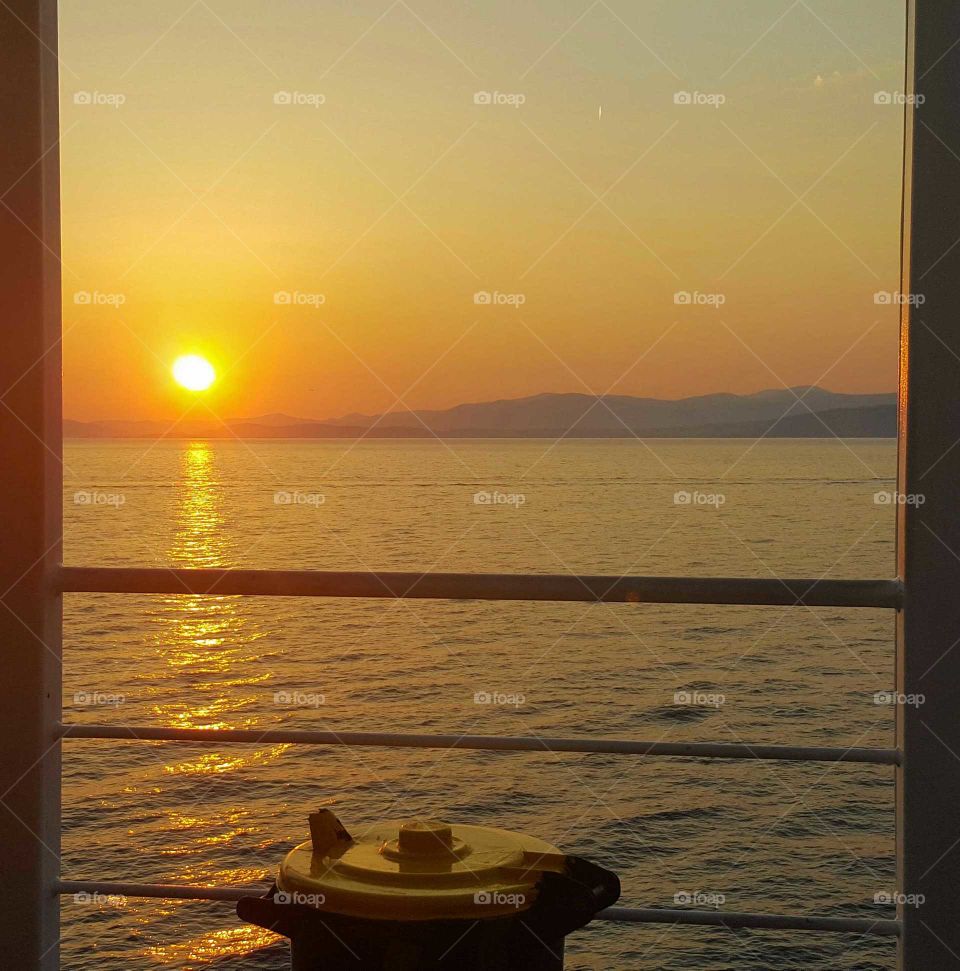 Sailing into the Sunset