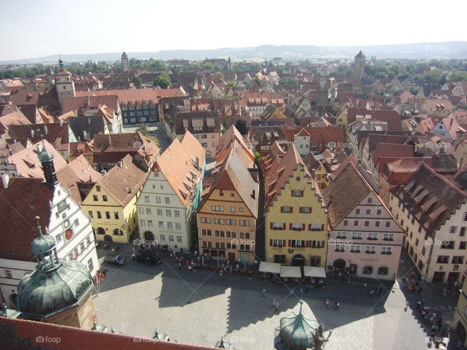 Rothenburg-ob-der-Tauber View