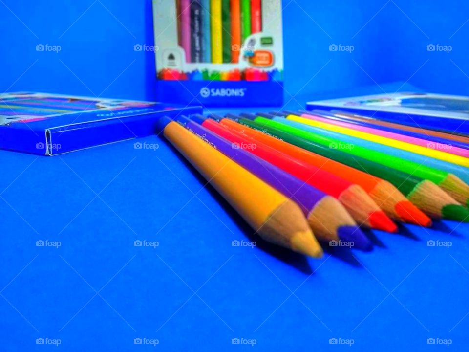 cores lápis de cor colors