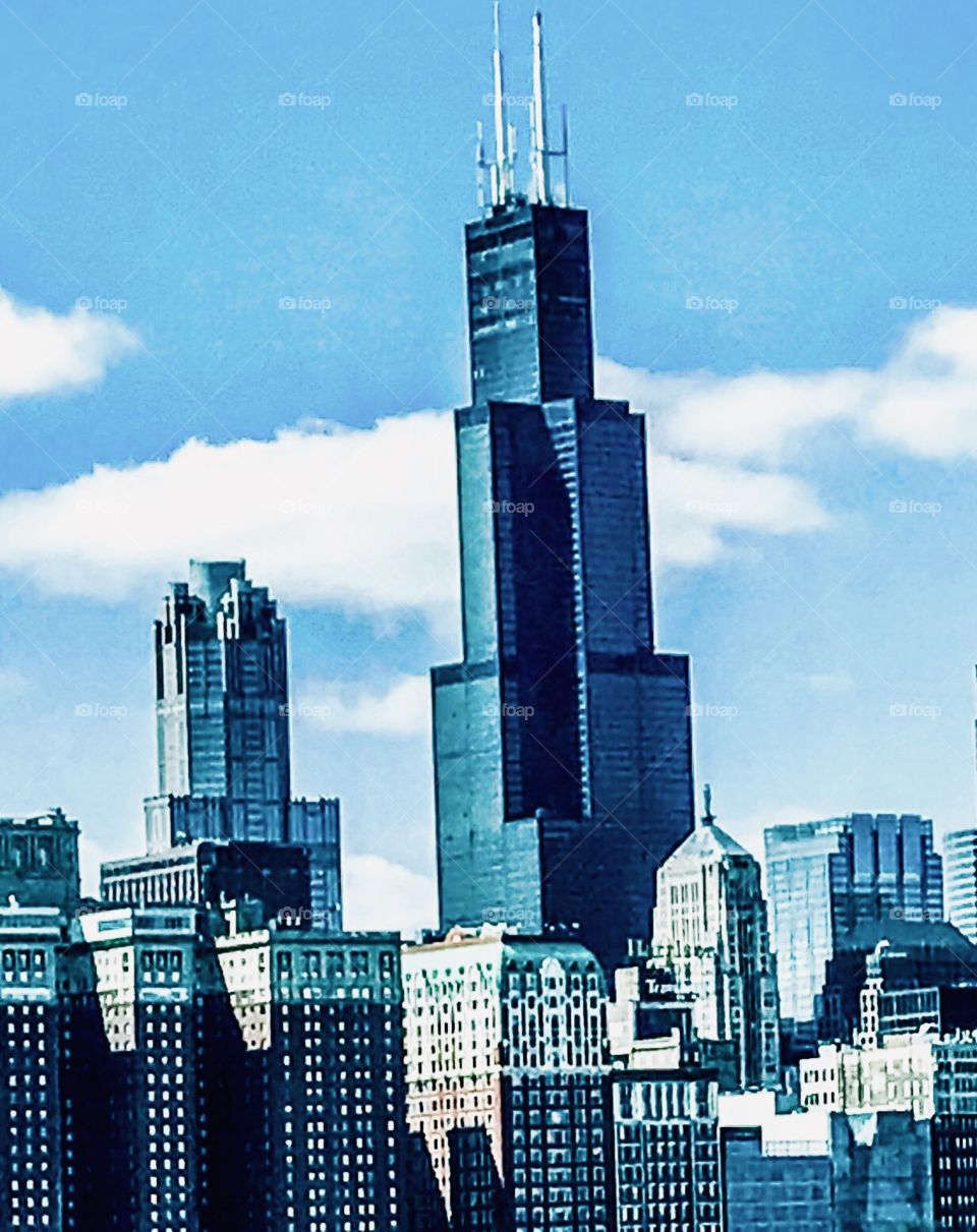 Chicago skyline Willis Tower