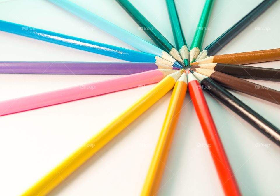 Colored pencils 