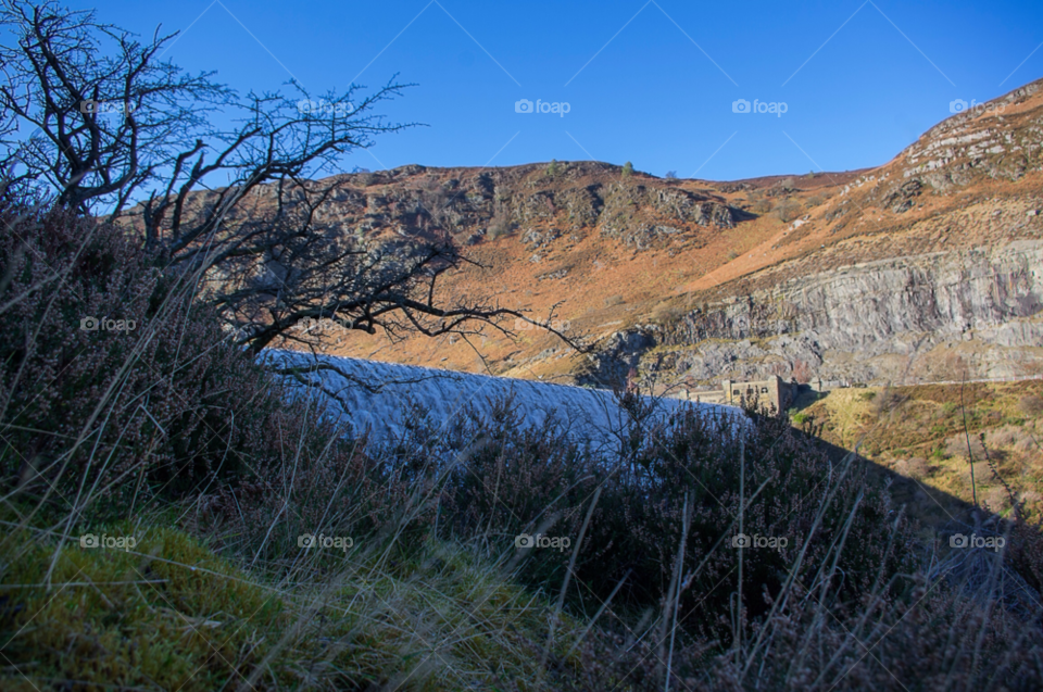 landscape water dam wales by gaillewisbraznell