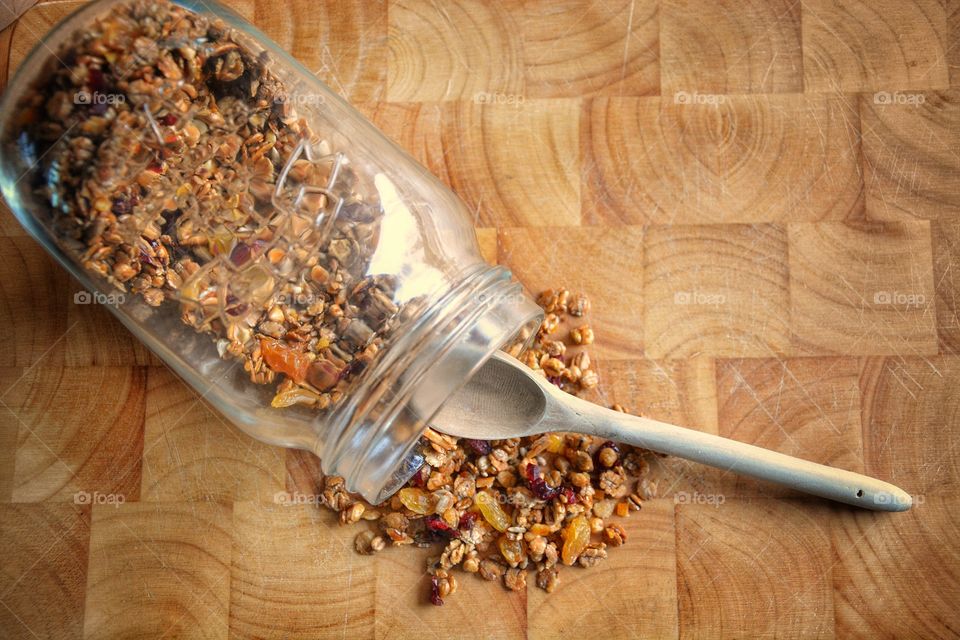 Healthy granola